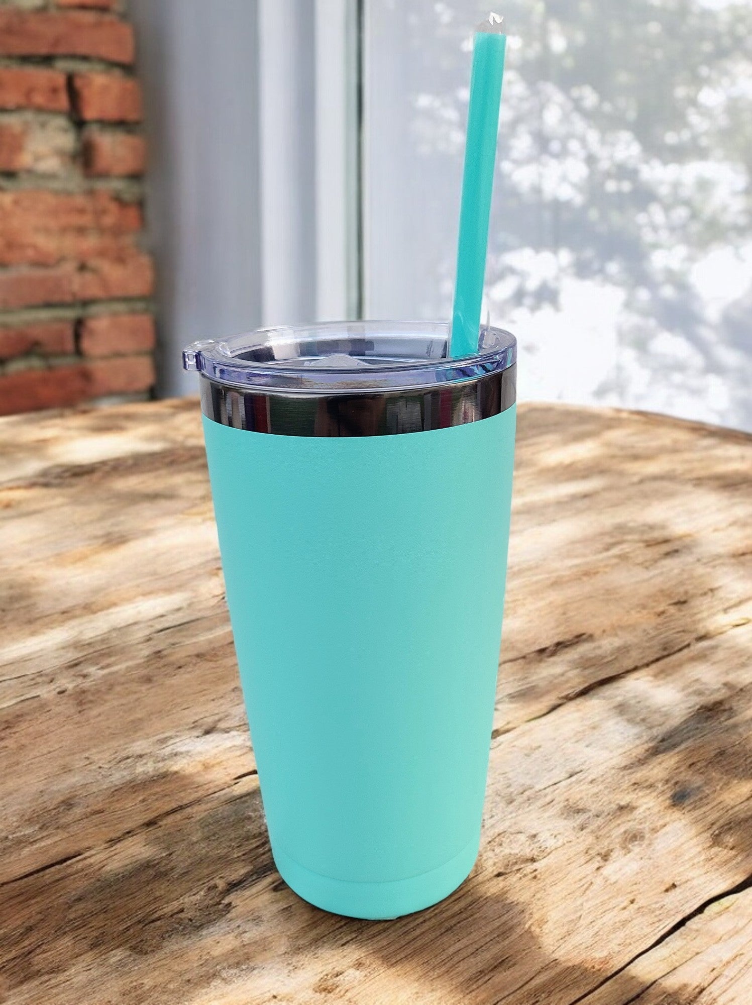 20oz Black Mirror Coated Mixed Color Tumbler