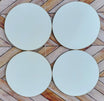 Sublimation Hardwood Blank Single Sided Circle Round 4pk