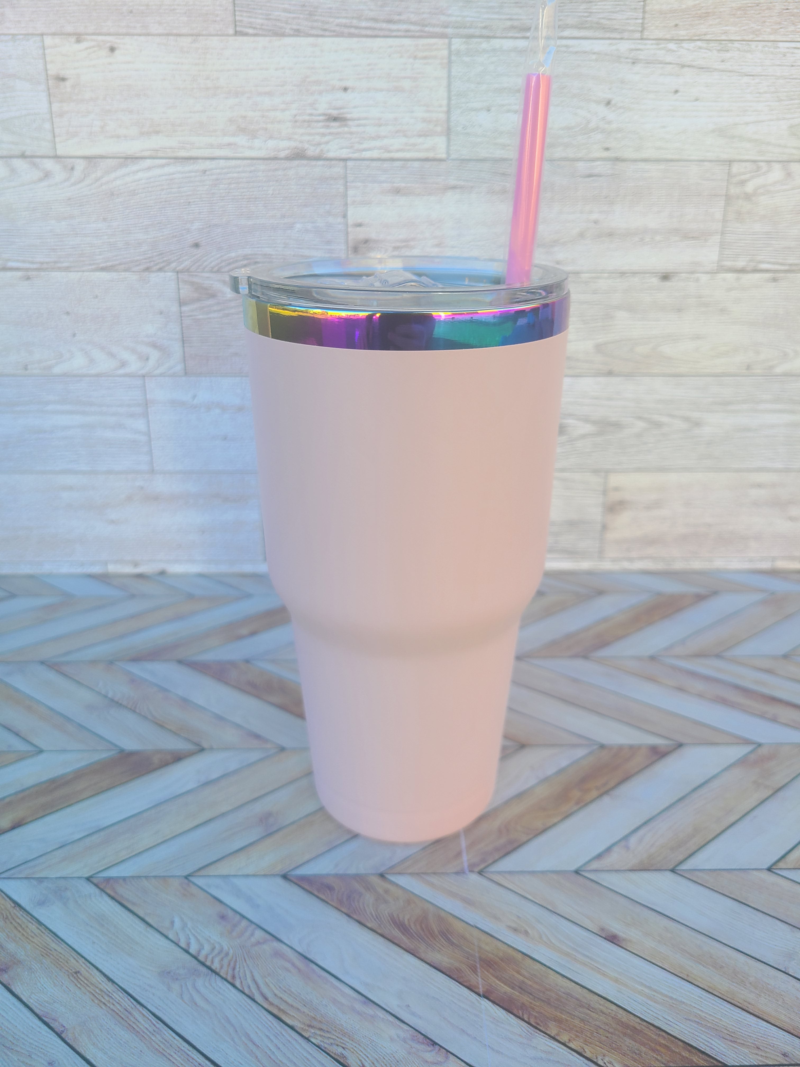 30oz Stainless Steel Rainbow Coated Tumbler