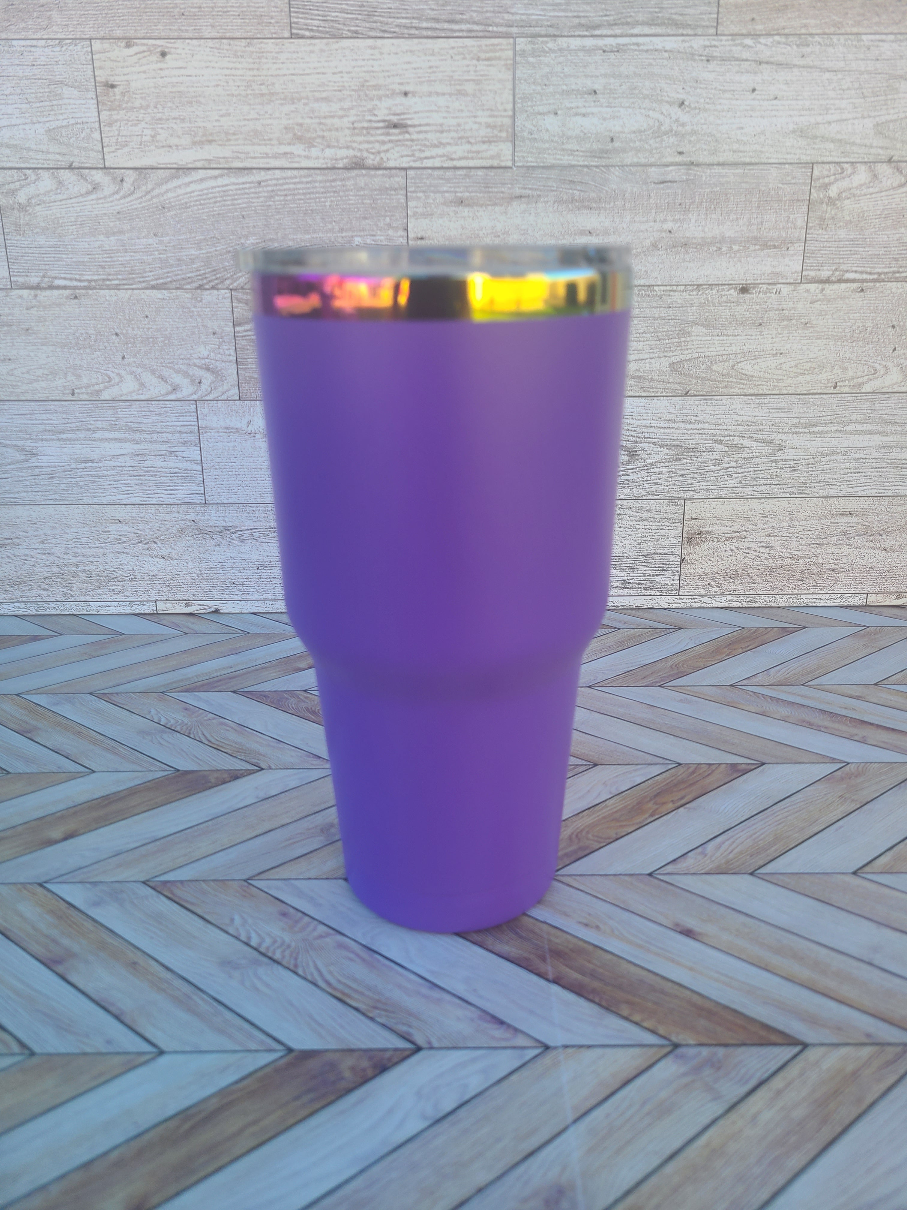 30oz Stainless Steel Rainbow Coated Tumbler