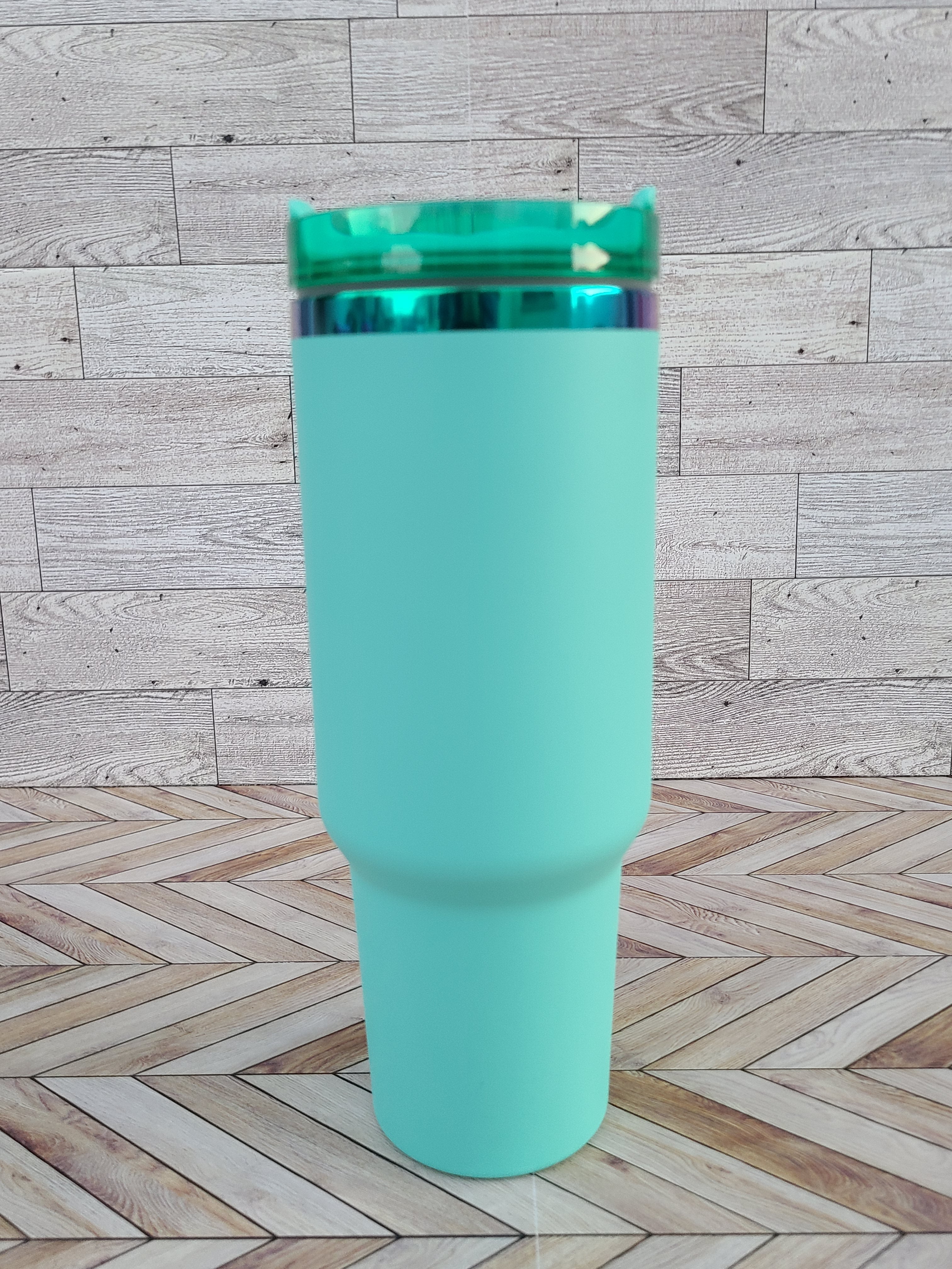 40oz Rainbow Coated Mixed Colors Tumbler