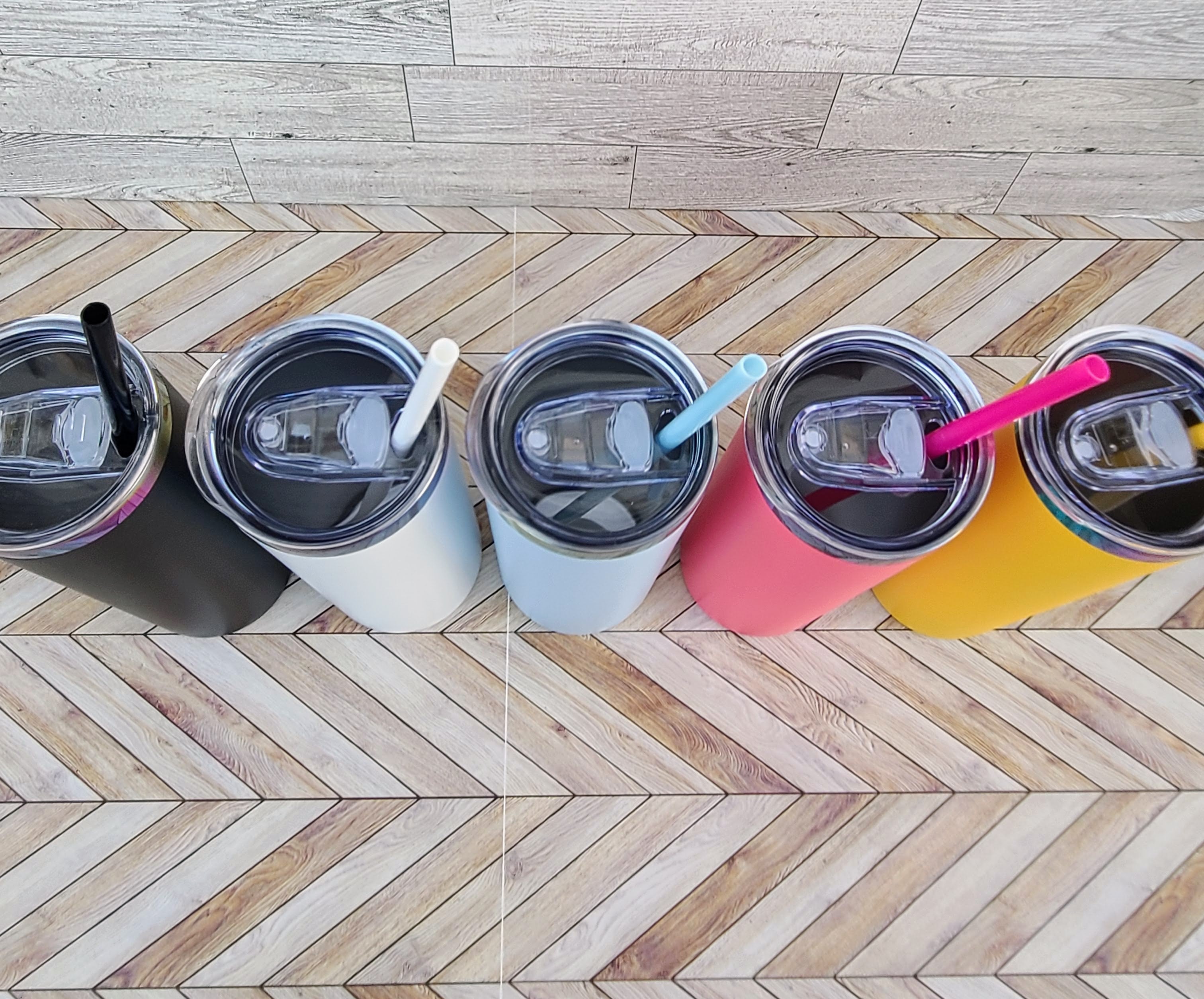 30oz Straight Rainbow Tumblers