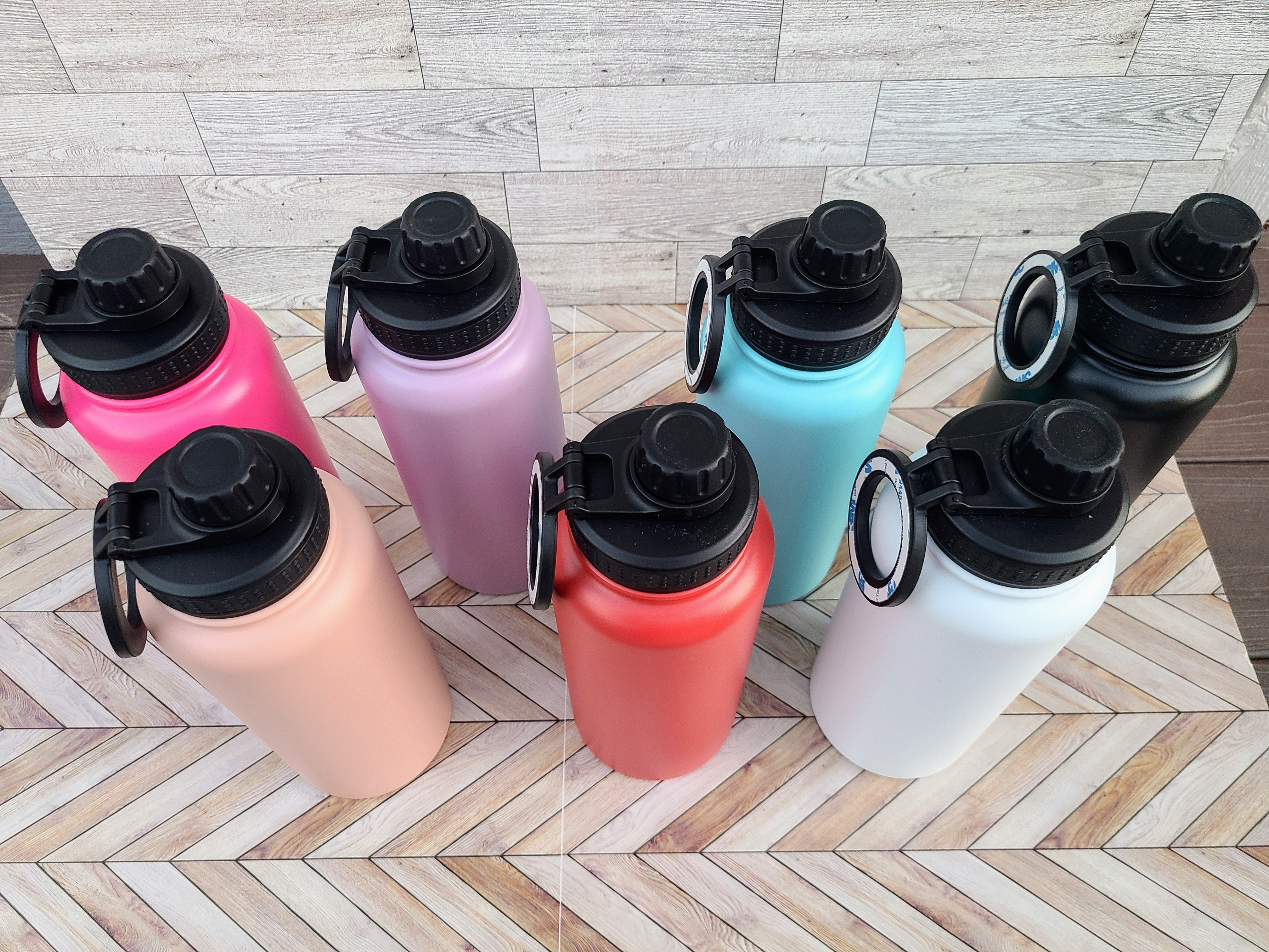 32oz Mirror Copper Coated Mix Color Tumblers