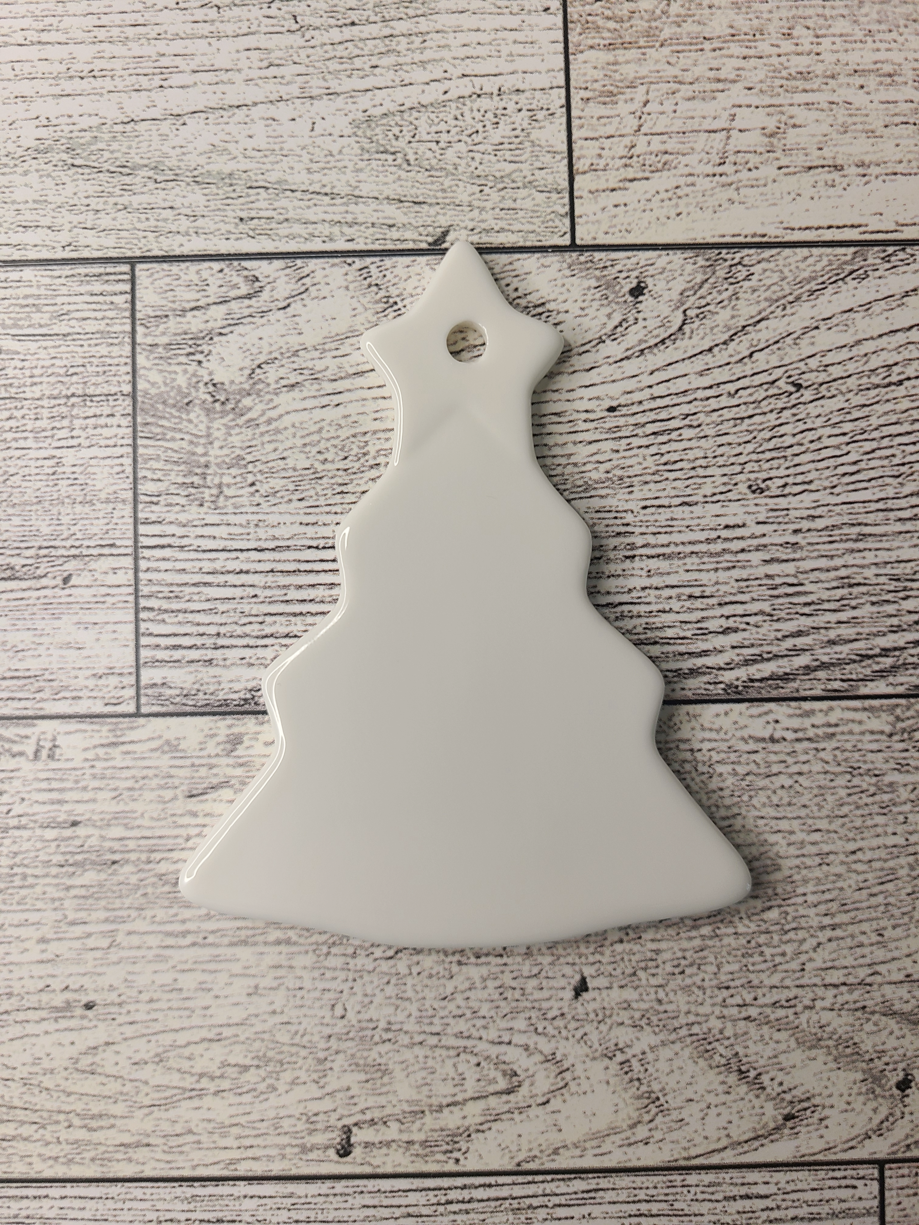 Double sided sublimation ornament christmas tree blank